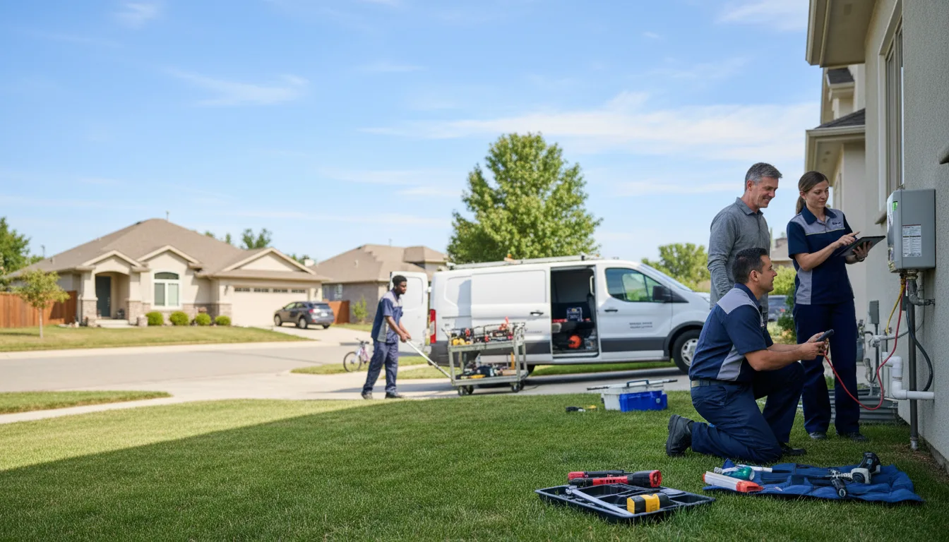 Tankless water heater service in Northfield, VT